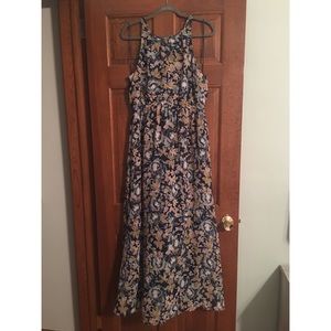 LC LAUREN CONRAD FLORAL MAXI